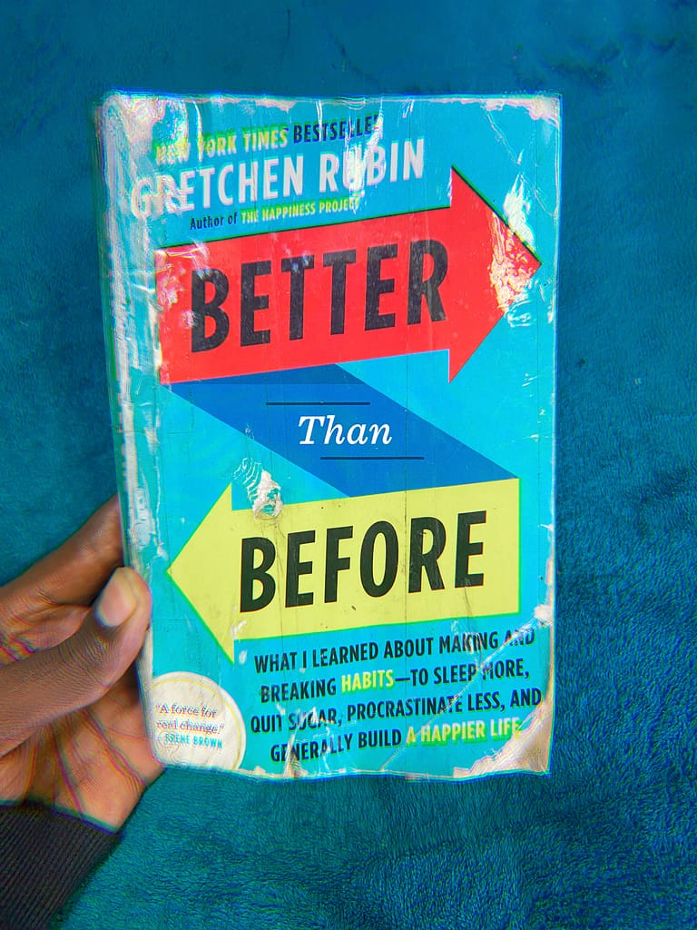 Better Than Before Book by Gretchen Rubin